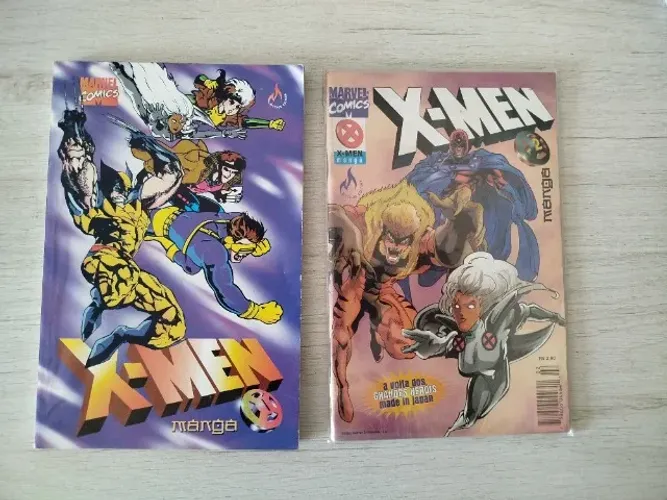 HQ Quadrinhos X-Men Mangá (completo em 2 edições)