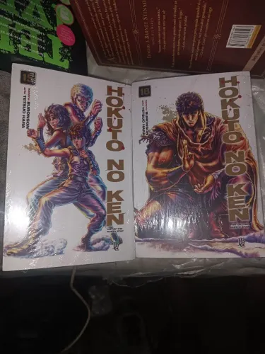 Hokuto No Ken - Mangás Volumes 15 e 18