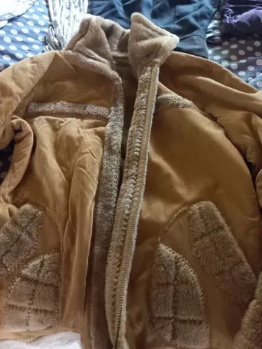 Casaco de Pelúcia Marrom importado EUA