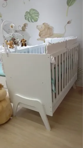 Berço 5x1 americano com colchão Ortobom!