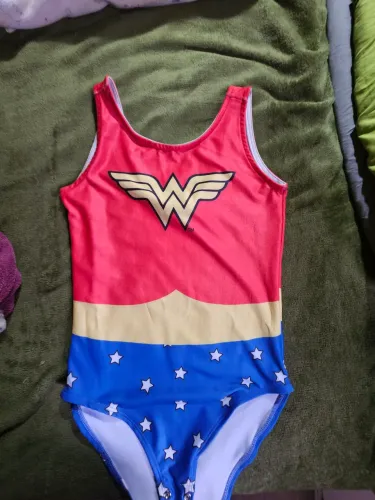 Body mulher maravilha Infantil