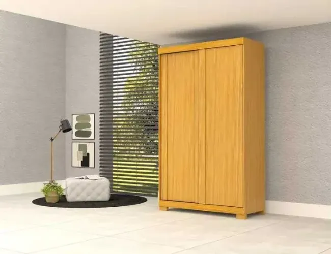 Guarda Roupa Solteiro 100% MDF 2 Portas 2 Gavetas Varios modelos