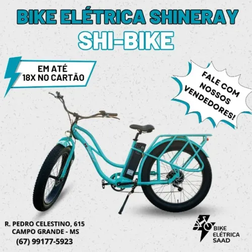 Shineray Bike Elétrica SHI-BIKE - zero KM - melhores condições