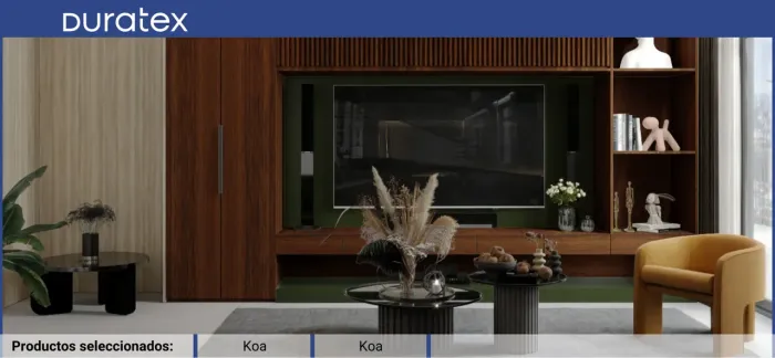 Móveis elegante com design 