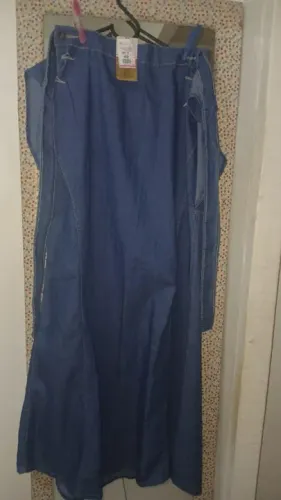 Saia jeans longa tam 40 NOVA