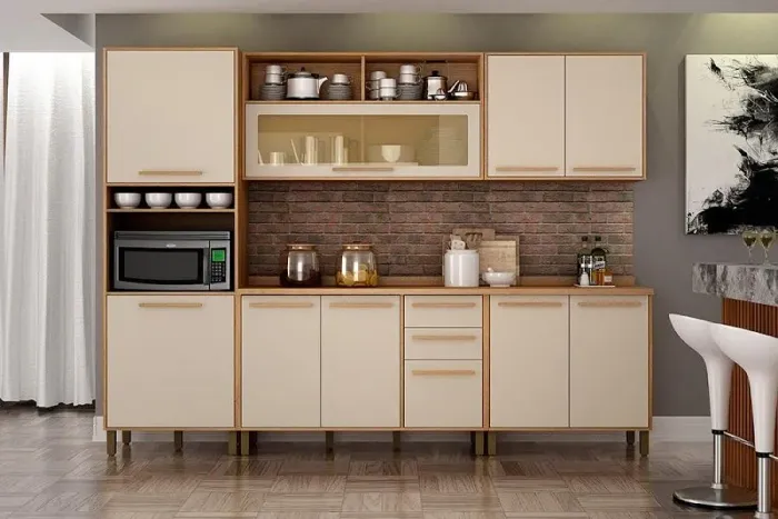 Armário de Cozinha Completo - Design Moderno super funcional!!827 TR