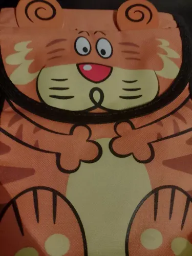 Lancheira ou sacolinha de tigre