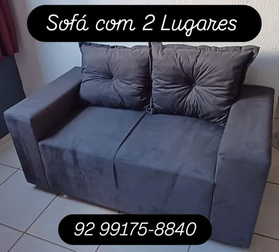 Sofá 2 Lugares 