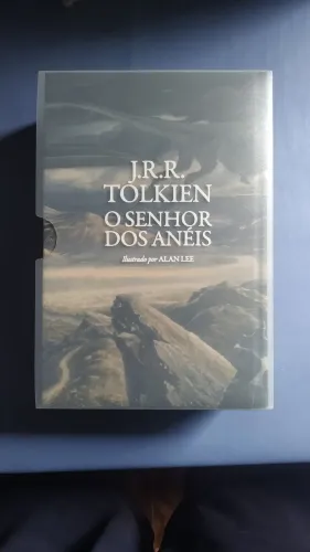 Kit Senhor dos Anéis volume único ilustrado + 3 Grandes Contos J. R. R. Tolkien Alan Lee