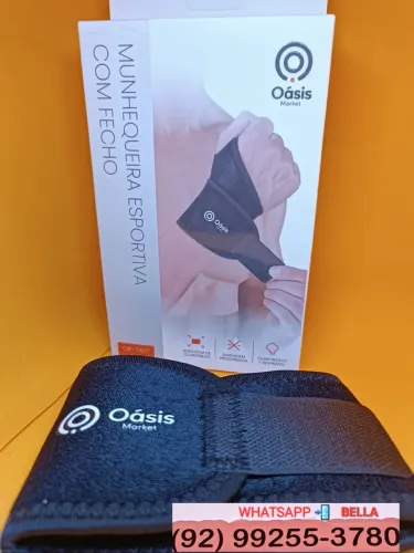 MUNHEQUEIRAS ESPORTIVA AJUSTÁVEL SUPORTE