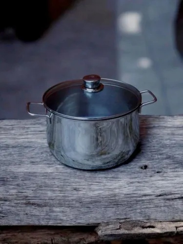 Panela de inox