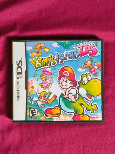Yoshi Island DS ORIGINAL AMERICANO CAPS REIMPRESSA FUNCIONANDO PERFEITAMENTE 