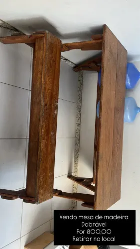 Mesa dobrável 