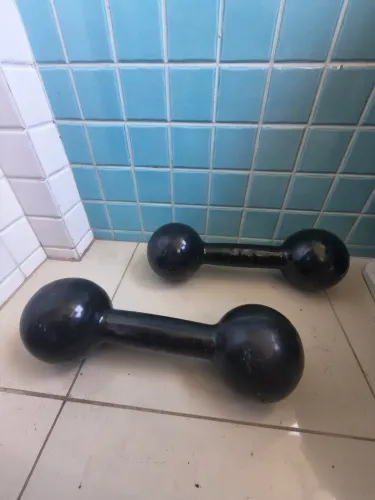 HALTERES 10KG NOVOS