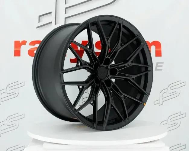 Jogo de Roda Ford Mustang Preto 5x114,3 - 20x10 e 20x11 Offset 35 e 50 (Nv)