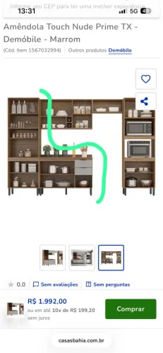 Armário de cozinha