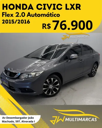 Honda Civic Sedan LXR 2.0 Flexone 16V Aut. 4P 2016