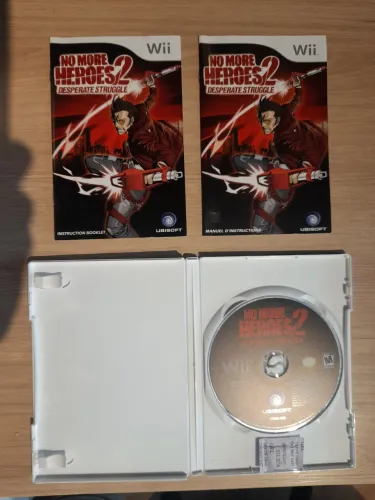 No More Heroes 2 Desperate Struggle Wii