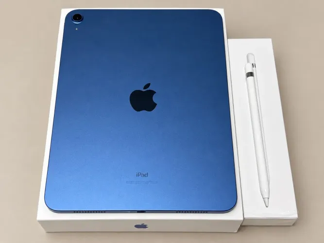 iPad 10ª Geração 64GB Wi-Fi Azul + Apple Pencil Original