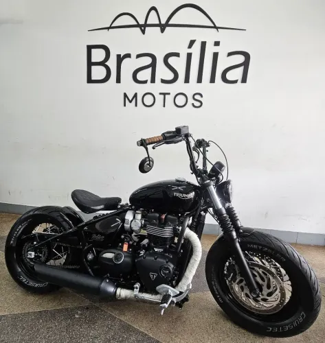 TRIUMPH BONNEVILLE BOOBER BLACK 2019/2020