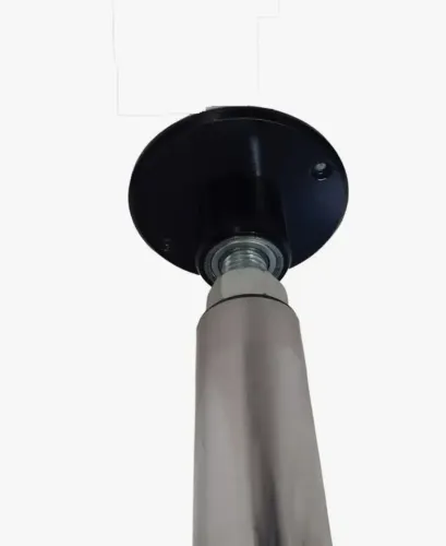 Barra Pole Dance, Estática e Giratória De Aço Inox, pressão, 2,40 m