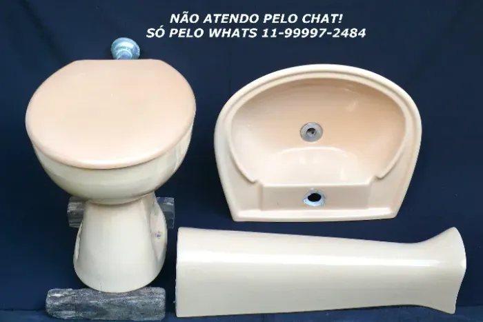 Conjunto sanitário Caramelo