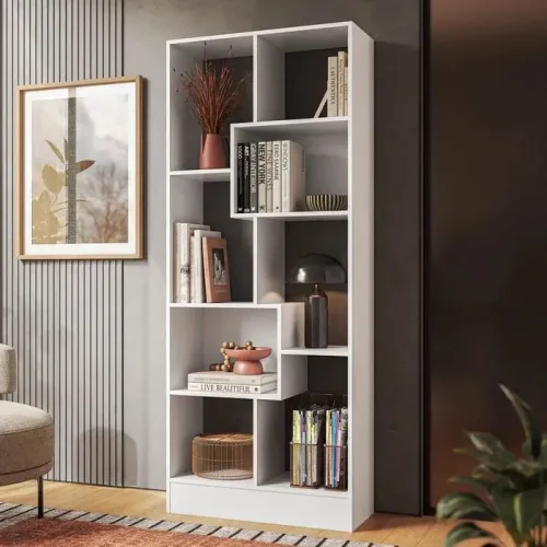 Livreiro multi uso decoração - entrega e montagem grátis