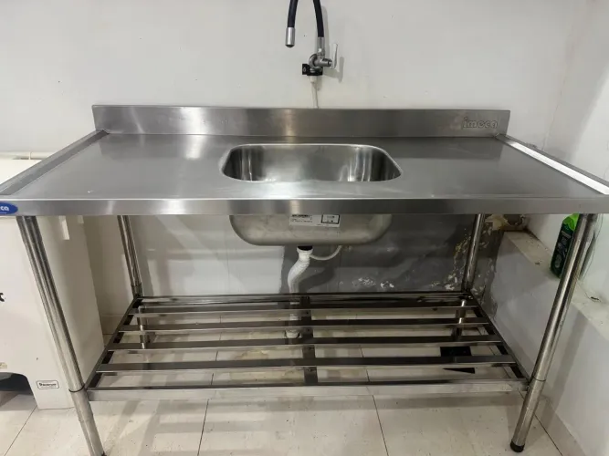Pia inox industrial
