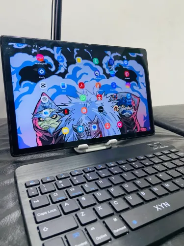 Tablet Samsung A8 com Teclado