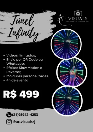 TUNEL DE LED INFINITY