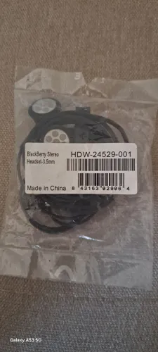 Headset blackberry stereo novo lacrado