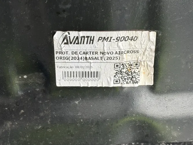 Protetor carter novo aircross
