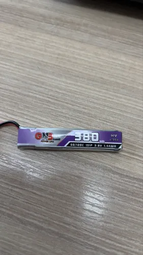 Bateria GNB 380mah Sem uso/ Mini drones 