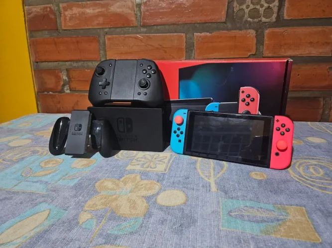 Nintendo switch V2 desbloqueado.