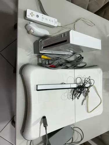 Nintendo Wii Branco Completo + Wii Balance Board (Pouquíssimo Uso