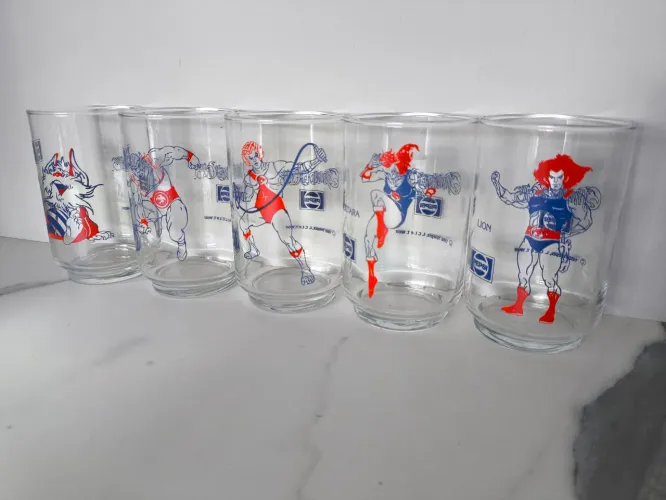 Coleção copos Pepsi Thundercats