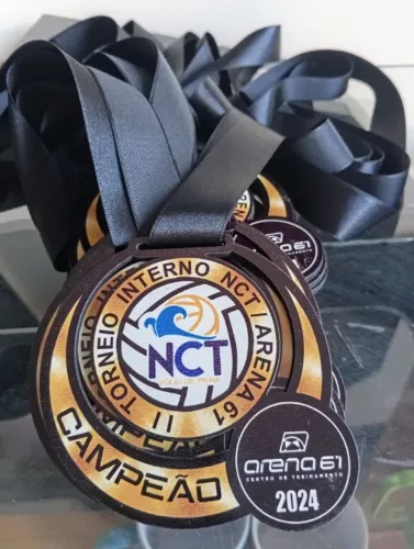 MEDALHAS em mdf e em acrílico