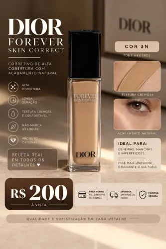 CORRETIVO DIOR SKIN FOREVER - ORIGINAL!
