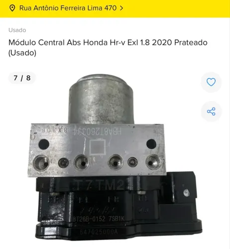 MÓDULO ABS HONDA HR-V 1.8 EXL TM2 