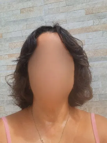 Peruca cabelo 100% humano 