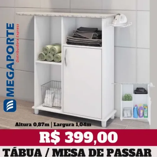 Mesa Tábua de Passar 1 Porta (Novo) Entrega Grátis! 