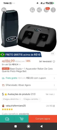 VENDO AQUECEDOR DE CERA 