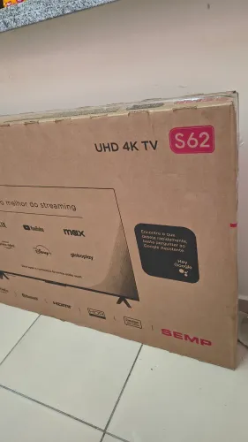 Tv 4k 50 polegadas Semp, Google. LACRADO.