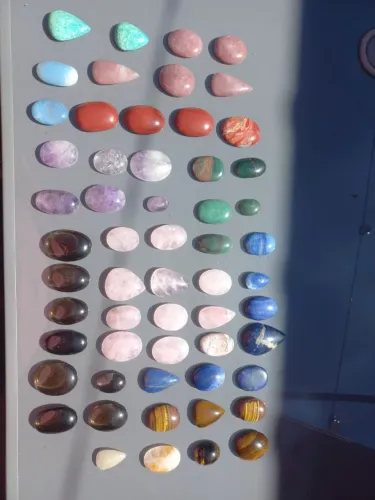 Lote de pedras cabochão