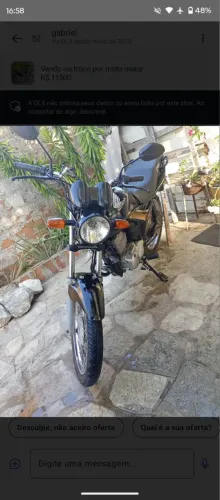 Honda CG 150 Fan ESI raridade