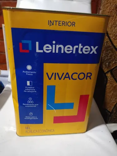 Tinta leinertex 18lt.branco gelo,,valor 200,00