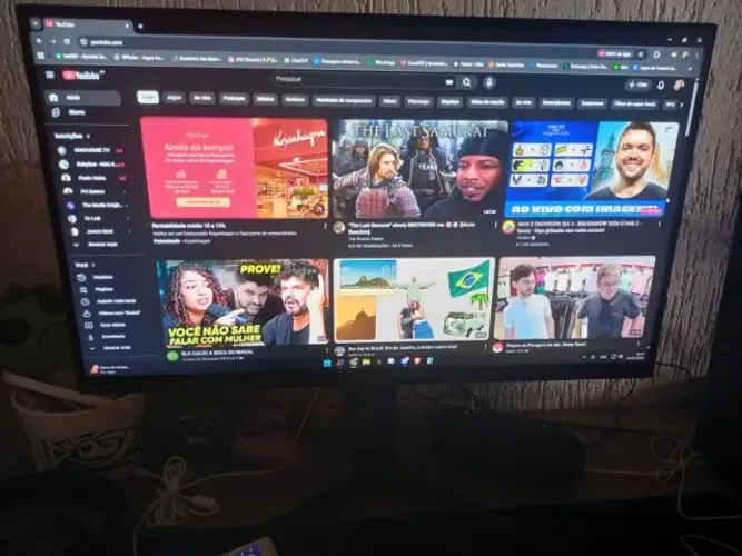 Monitor LG 27 polegadas Full HD 144Hz 1ms IPS