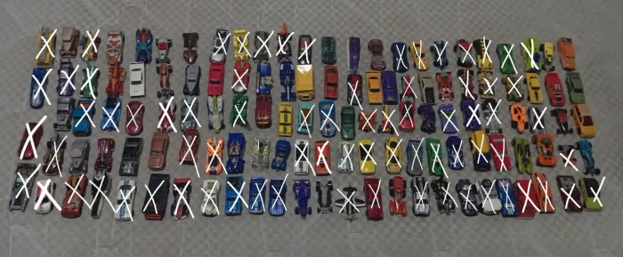 Carrinhos HotWheels cada um 5 reais