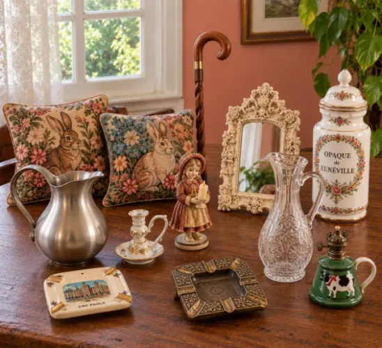 Artigos para decoração, diversas peças