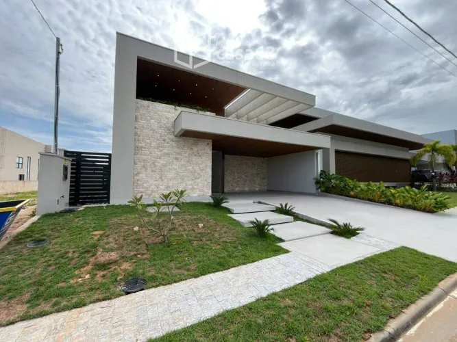 Casa à venda em Araguaína - Loteamento Jardins Siena, 3 suítes, varanda gourmet e 4 vagas